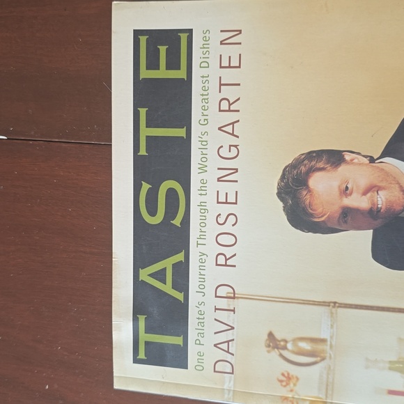 David Rosengarten "Taste" Cookbook - Picture 3 of 6